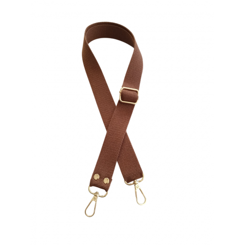 Pamuklu Kolon Taba Renk 3x130 cm Ayarlı Sap