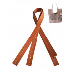 Gerçek Deri Nez Sap 63x2 cm Açık Taba Turuncu Gerçek Deri Nez Sap 63x2 cm Açık Taba Turuncu