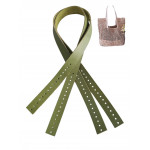 Gerçek Deri Nez Sap 63x2 cm Fıstık Yeşil Gerçek Deri Nez Sap 63x2 cm Fıstık Yeşil