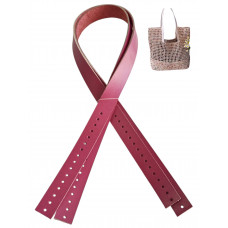 Gerçek Deri Nez Sap 63x2 cm Fuşya Renk Gerçek Deri Nez Sap 63x2 cm Fuşya Renk