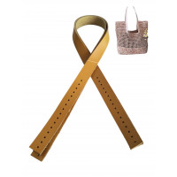 Gerçek Deri Nez Sap 63x2 cm Hardal Sarı Renk Gerçek Deri Nez Sap 63x2 cm Hardal Sarı Renk