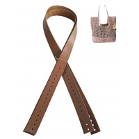 Gerçek Deri Nez Sap 63x2 cm Sütlü Kahve Renk Gerçek Deri Nez Sap 63x2 cm Sütlü Kahve Renk