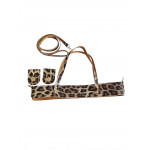 Suni Deri Leopar Renk Lina Set Suni Deri Leopar Renk Lina Set