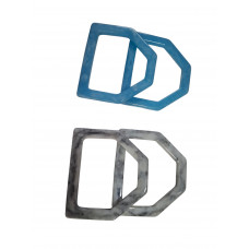 Akrilik Çift Sap 11x12 cm Seçenekli