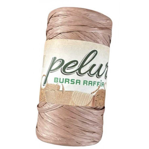 Bursa Raffia No:4 Vizon Renk