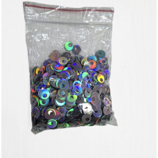 Gümüş Gökkuşağı Renk Pul 10 mm 40 Gram