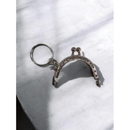 5 cm Anahtarlıklı Cüzdan Klipsi Gümüş Metal 5 cm Anahtarlıklı Cüzdan Klipsi Gümüş Metal
