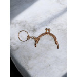 5 cm Anahtarlıklı Cüzdan Klipsi Gold Metal