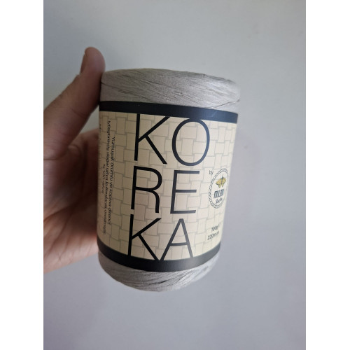 Koreka  Rafya Gri Renk