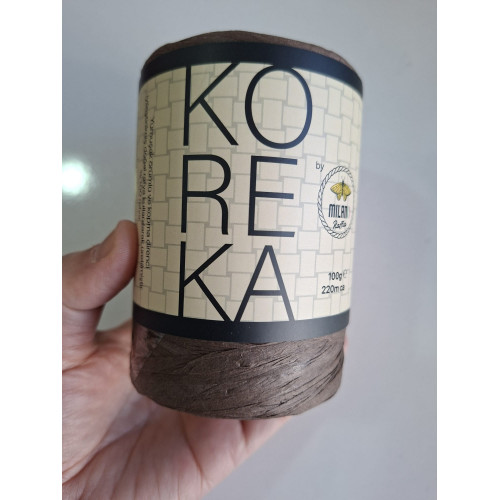 Koreka  Rafya Acı Kahve Renk
