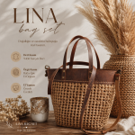 Gerçek Deri Lina Bag Set