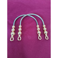 Sarımlı Light Gold Metal Çanta Sapı Çift Sarımlı Light Gold Metal Çanta Sapı Çift