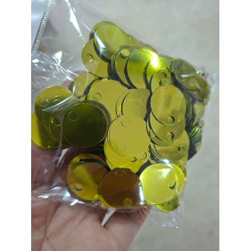 Kına Yeşili Renk Pul 20mm 40 Gram