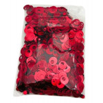 Kırmızı Renk Pul 10 mm 40 Gram