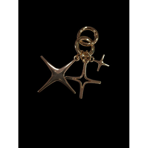 Metal Sarkaç Süs  Gold Renk 