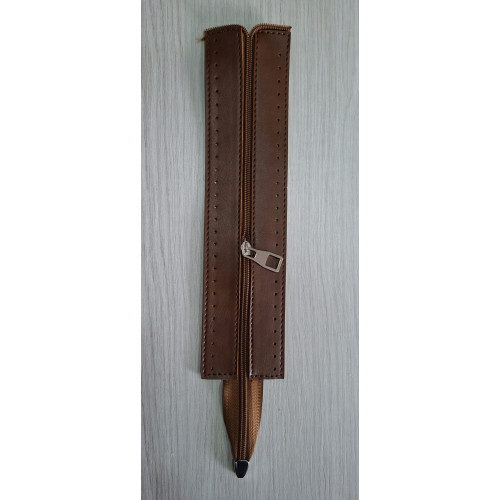 Suni Derili Fermuar 28 cm Taba Renk Suni Derili Fermuar 28 cm Taba Renk