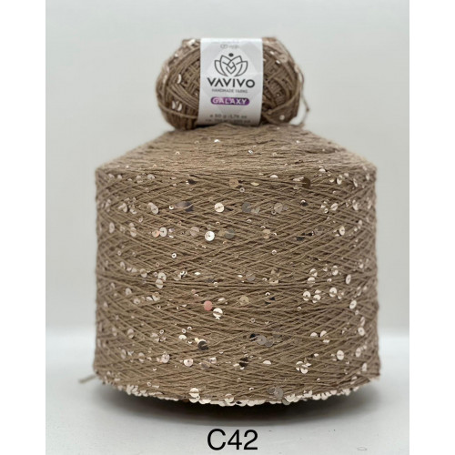 Vavivo Pullu İp Vizon Renk